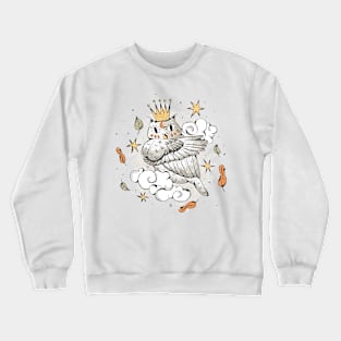 White Eyes Crewneck Sweatshirt